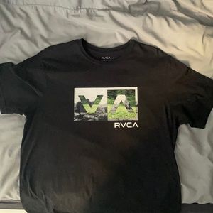 Black RVCA Tee